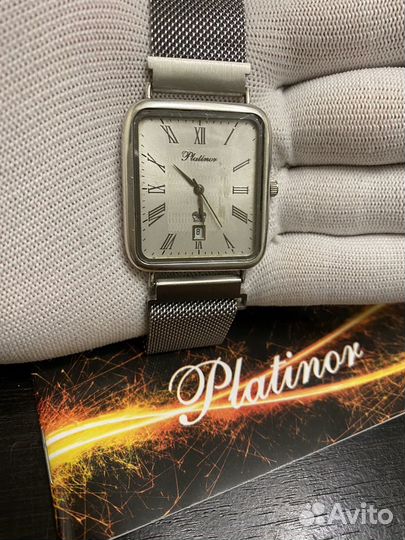 Часы Platinor серебро