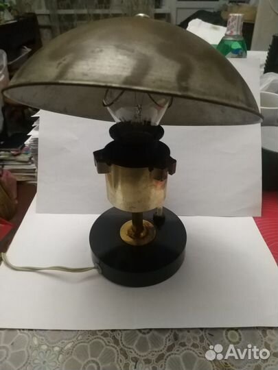 Настольная лампа грибок СССР 1970