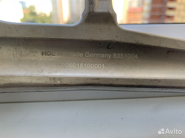 Рычаг передний нижний прямой HDE 8351004