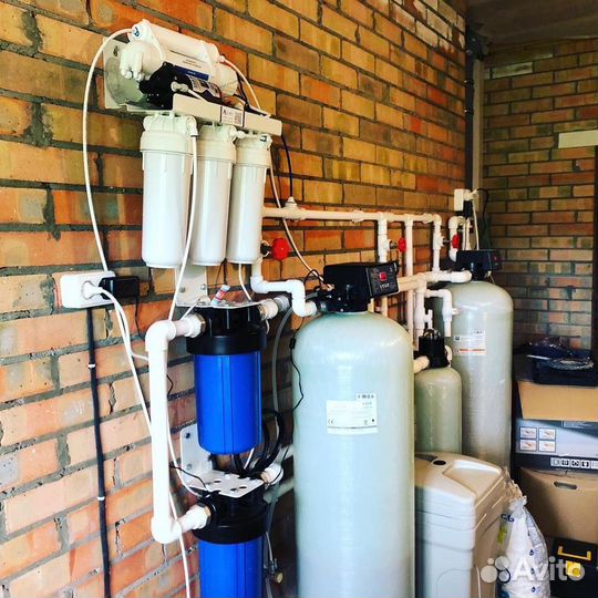 Система обратного осмоса. Система фильтрации воды