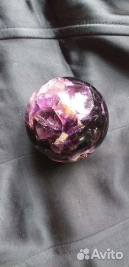 Шар флюорит натуральный