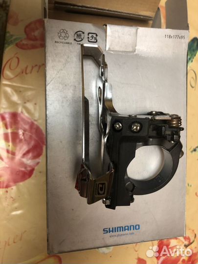 Передний переключатель Shimano SLX 3ск