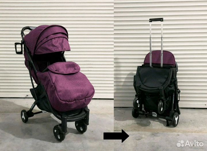 Коляска складной прогулочный