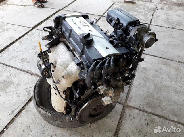 Двигатель G4EC Hyundai1.5 л 102 л/с