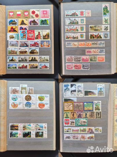 Марки Польша, Чехословакия, Венгрия, Болгария