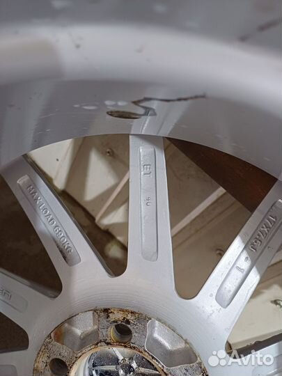 Литье диски R17 5x100 с резиной