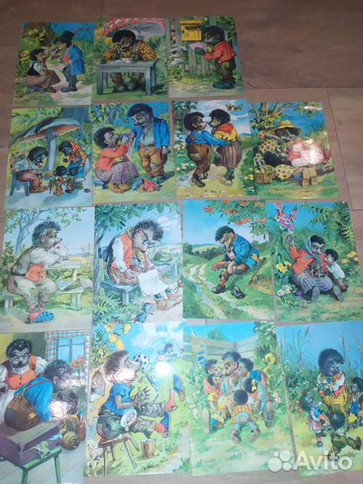 Открытки СССР, гдр. Собаки, ёжики, проч