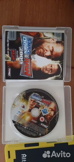 Игра для playstation ps3 smack down vs RAW 2009