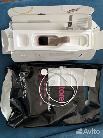 Часы apple watch 4 40 mm gold