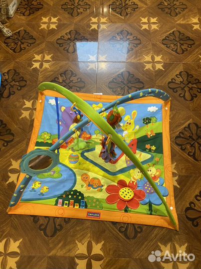 Развивающий коврик tiny love солнечная полянка