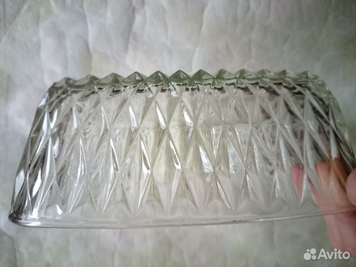 Ваза, салатник, фруктовница, стекло СССР