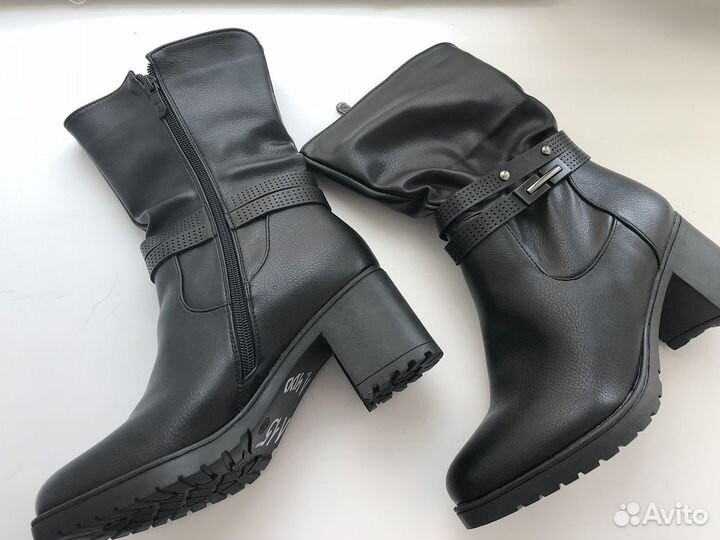 Сапоги женские новые демисезонные 37 38