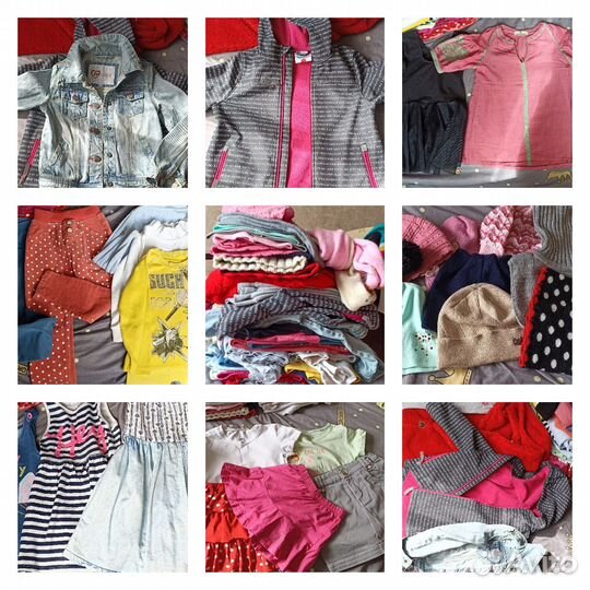 Огромный пакет вещей 98-110