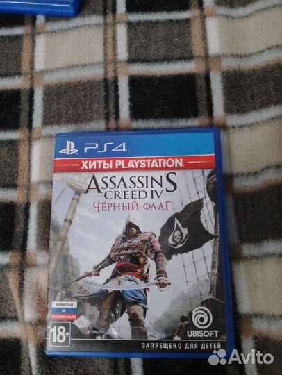 Assassin's creed IV: black flag ps4 диск