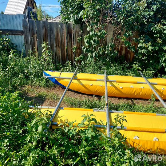 Надувной катамаран 