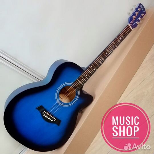 Гитара новая акустическая полноразмерная