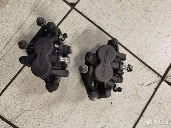 Передний суппорт kawasaki er6f 2013