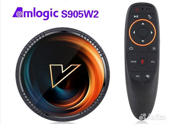 Смарт тв приставка vontar W2 ATV 4/32GB Аэропульт