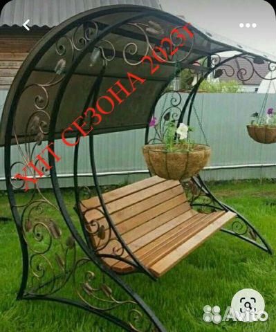 Качель с вензелями+матрас