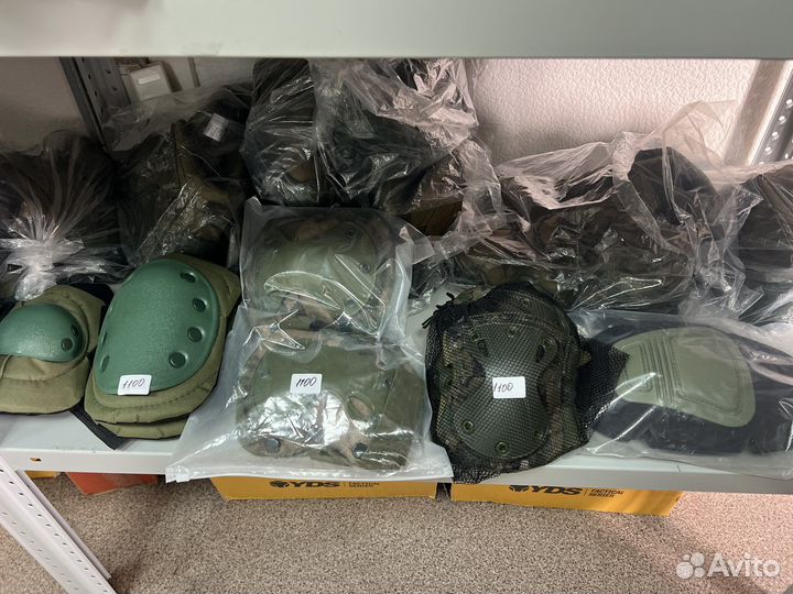 Тактические наколенники и налокотники мох