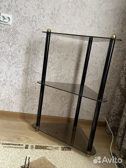 Этажерка стеклянная