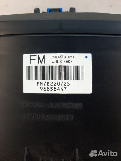 Щиток приборов (приборная панель) Chevrolet