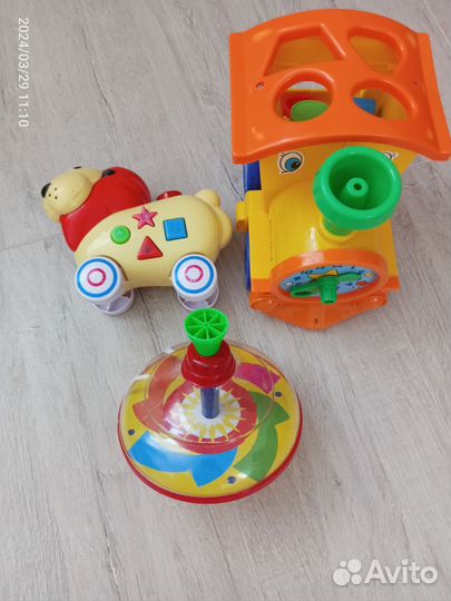 Развивающие игрушки пакетом от 3 мес