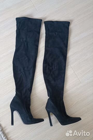 Сапоги ботфорты zara 36