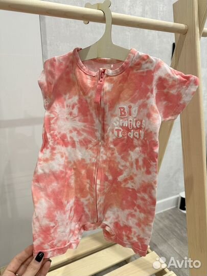 Пакет летних вещей для девочки 68,74-80