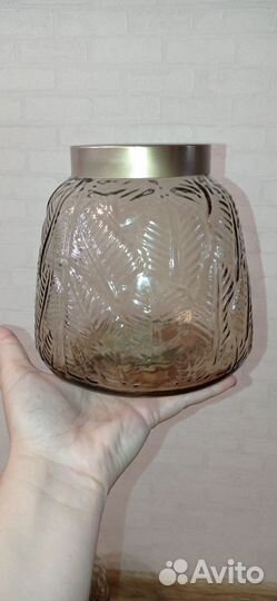 Ваза для цветов стекло 2 шт