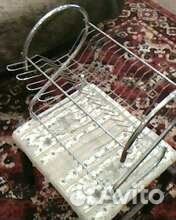 Сушилка для посуды двухярусная настольная