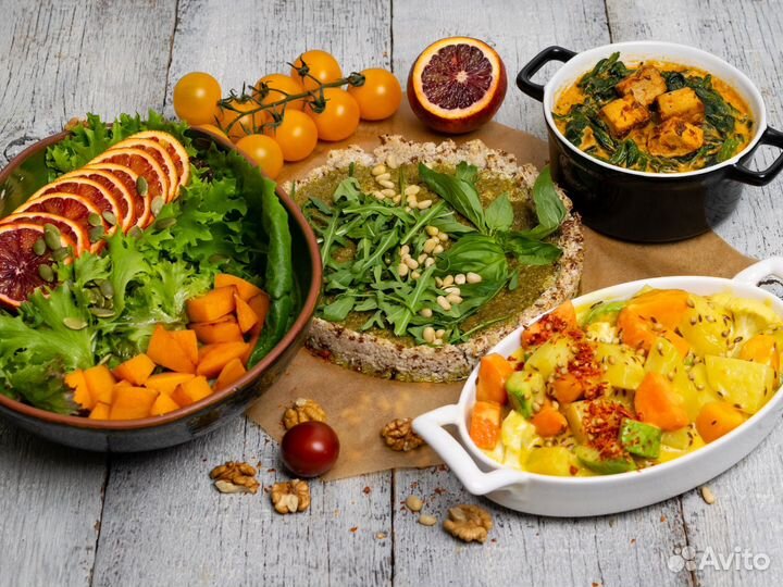 Личный повар пп, веганской и вегетарианской