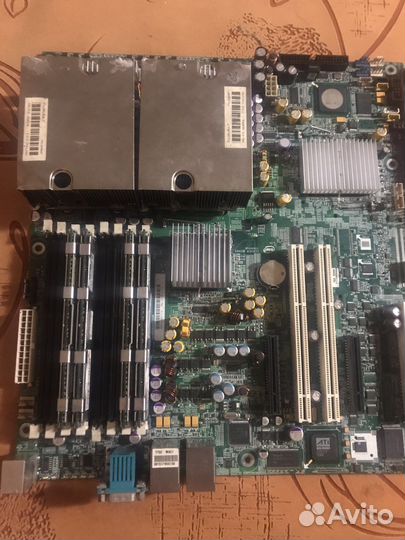 Серверная плата Intel s5000vsa SAS c Xeon E5420x2