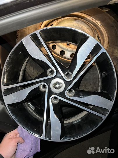 Литые диски r16 renault kaptur