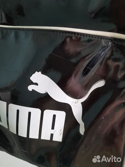 Сумка через плечо puma винтажная