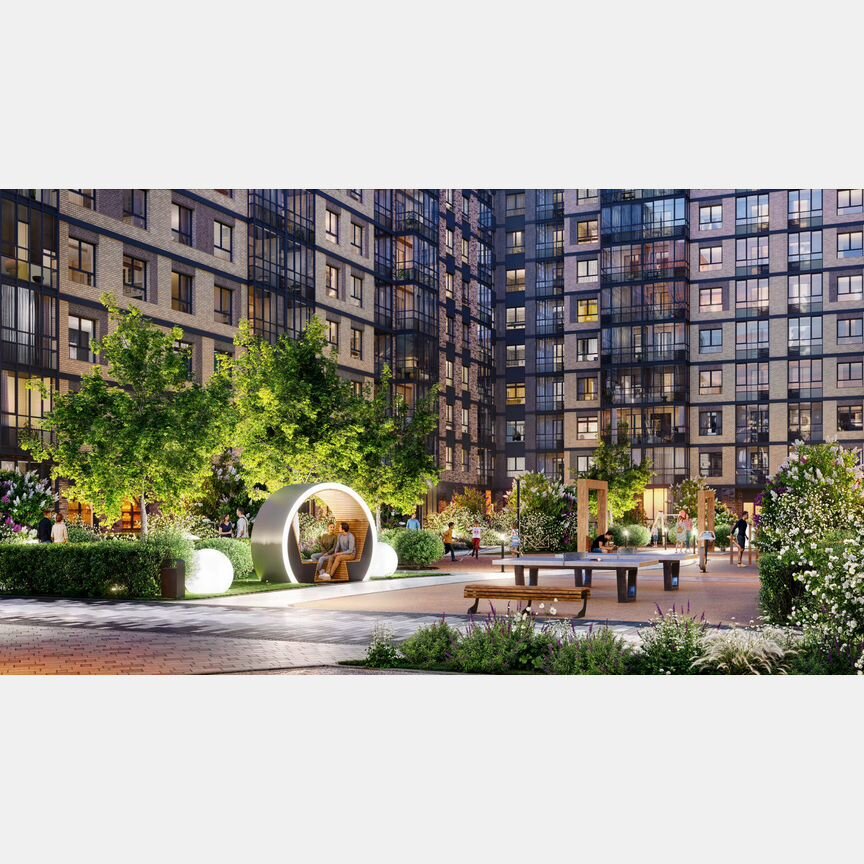 Квартира-студия, 25,3 м², 3/12 эт.