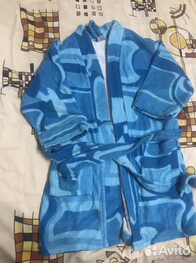 Халат махровый детский р 104