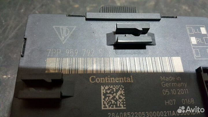 Блок управления двери Porsche Cayenne 958 M4852