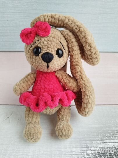 Плюшевая зайка