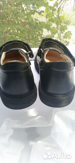 Туфли школьные для девочки р- р 33 нат. кожа