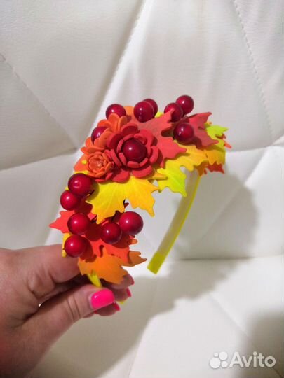 Ободок на осенний праздник