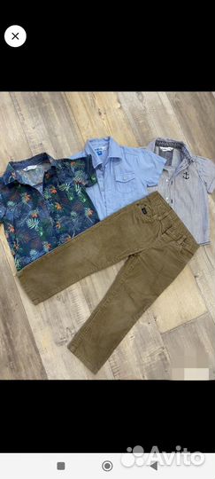 Рубашки и брюки для мальчика 98
