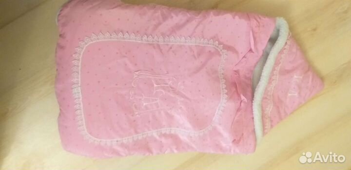 Конверт одеяло на выписку не промокаемый