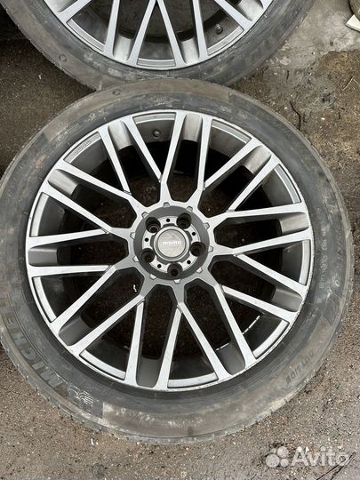 Литые диски momo r20 5/112 michelin 275/45/20