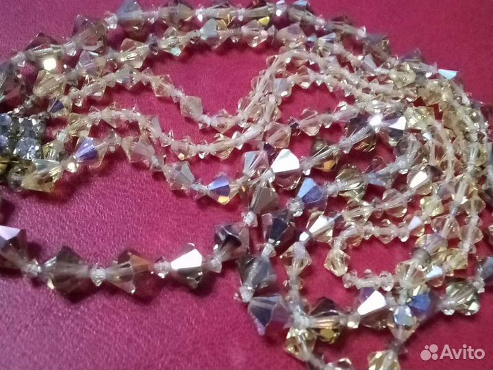 Бусы Бореалис. Бусы из бисера.Чехия