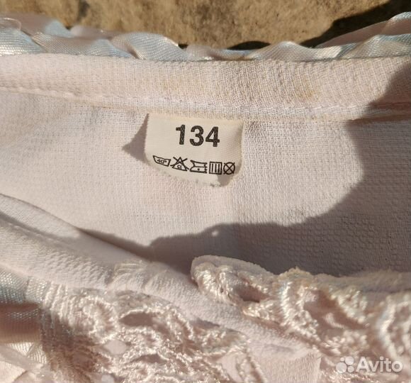 Цена за 2 шт. Детские блузки школьные белые