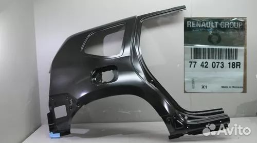 Заднее крыло renault duster 2 порог боковина