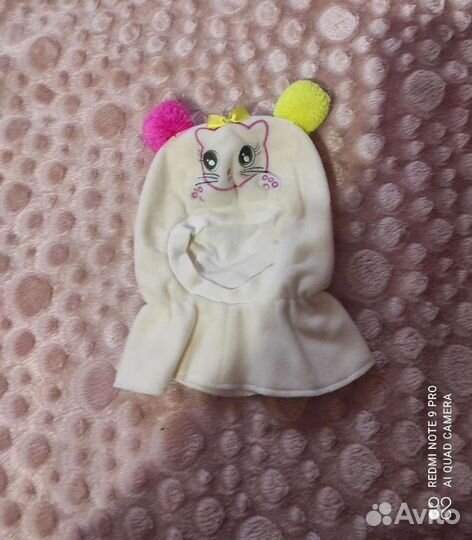 Шапка шлем новая р.46 и р.50