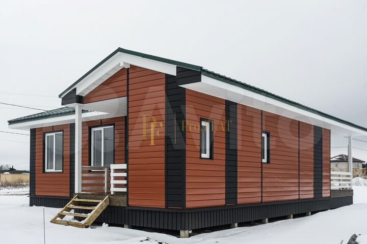 Дом 106,2 м² на участке 9,5 сот.