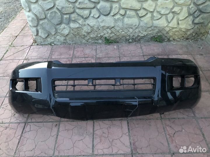Продаморигинальеый передний бампер прадо 120